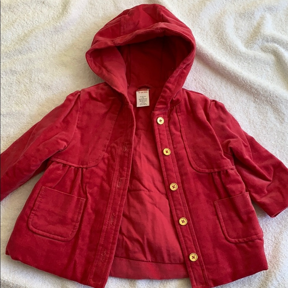 Gymboree pink coat